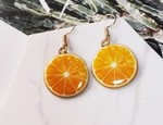 Hængeøreringe - mellemstore appelsiner